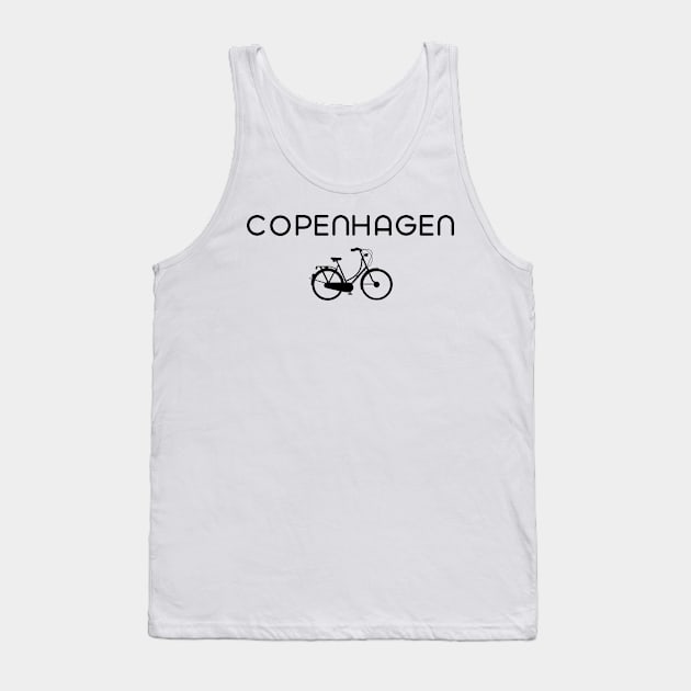 Bike Copenhagen Tank Top by mivpiv